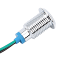 Miniatyrbild 1 av 8: 4 Set PreWired Runda LED-lampor Mini Common Anode 2-färgs Indikatorlampor 10mm 110220V (Röd och Grön)