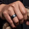 Miniatyrbillede 4 af 5: 7 stk. silikone ringe, mænds udendørs sportsring