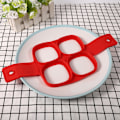 Miniatyrbillede 1 af 2: Hjemme Non-Stick Fantastisk Pandekage Ring Maker Køkken Stegning Æg Pastry Form (Firkantet Form)