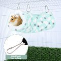 Miniatyrbild 5 av 7: Hängande tunnel för smådjur, hängande hamsterleksaker, sockerglidflygplanshängmatta burtillbehör sängkläder för chinchilla