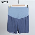 Miniatyrbild 2 av 6: Maternity Shorts för Kvinnor - Över-Mage Stöd, Andningsbara Shorts