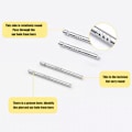 Miniatyrbillede 3 af 5: Sølv studs Damer, sterling sølv studs Mikro studs, Sølv studs kvinder simple øreringe Små stjerner Måne