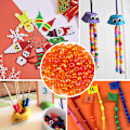 Miniatyrbillede 5 af 5: 4mm, 4500 Perler, Multifarvede Håndværk Perler, til Fremstilling af Armbånd, Halskæder & Smykker, Skolekunst & Håndværk