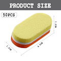 Miniatyrbilde 2 av 6: Mini Neglefiler Blokk, 100/180 Grit Svamp Neglebuffere for Akrylnegler, Buffing Blokk Dobbeltsidig for Manikyrverktøy