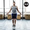 Miniatyrbild 3 av 5: Viktad hopprep med justerbar längd, Fitness för vuxna, Cardio Boxing Uthållighetsträning