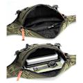 Miniatyrbilde 3 av 5: Fanny Pack Belte Midjeveske for Menn & Kvinner Unisex Vanntett Hofteveske med Hodetelefonuttak og Glidelås Justerbar Stropp