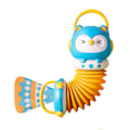 Miniatyrbillede 2 af 8: Børne Harmonika Legetøj Ugle Formet Greb Design Knapper Musik Uddannelse Oplysning Instrument Legetøj Blå