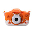 Pikkukuva 2 / 5: Lasten lasten piirretty kettu Mini digikamera 40MP HD kaksoiskamera videokuvaamiseen selfie oranssi