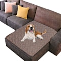 Miniatyrbild 6 av 6: Täcke för säng soffa möbler skydd för hund katt vändbar hundbäddsskydd husdjur