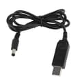 USB til DC 12V 1.5A Justerbar Spænding 5.5x2.1mm Strømkabel til WiFi Router