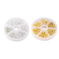 Miniatyrbillede 1 af 5: 1380 stk. O-Ring Forbindelser Metal Åbne Springringe, Springringe til Smykkefremstilling Forbindelser (4 mm 5 mm 6 mm 8 mm 10 mm 12 mm)