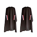 Miniatyrbillede 1 af 5: Barber Cape, Hårklippeskjold med Justerbar Metal Clip, Vandafvisende Hårklippesalon Cape til Frisør Styling & Hjem - 55 x 63 tommer