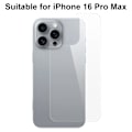 Miniatyrbild 2 av 5: Lämplig för iPhone 16 Pro Max tillbaka härdat glas 0,3 mm