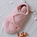 Miniatyrbillede 4 af 5: Baby Swaddle Tæppe Drenge Piger Sød Bomuld Plys Modtagelse Tæppe Blød Nyfødt Sovende Wraps