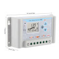Pikkukuva 1 / 2: 12V 24V Aurinkoenergian Latausohjain LCD-näytöllä Aurinkoenergian Ohjaimet USB:llä (SL03-30A)