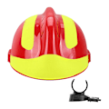 Miniatyrbild 2 av 8: Räddningshjälm Brandman Jordbävningssäker Skyddande Hatt Säkerhetsutrustning