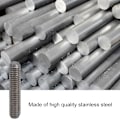 Miniatyrbilde 7 av 8: 4808 Serie M4 Rustfritt Stål Gjengede Stenger Slitesterk Holdbar Høy Hardhet Stang Bar Studs4808-0004-0020