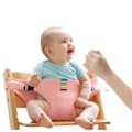 Miniatyrbillede 2 af 8: Foldbar Bærbar Spisebordsstol Sæde Sele Beskyttelsesbælte Spænde Bælte til Baby og Småbørn