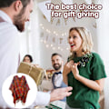 Miniatyrbillede 4 af 5: 1 Plaid Sweater Kappe Kappe Frakke Åben Foran Tæppe Sjal Og Wrap