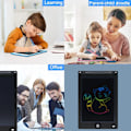 Pikkukuva 5 / 5: Värillinen piirustus LCD-tabletti lelu kirjoitus tabletti joululahja