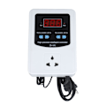 Pikkukuva 2 / 8: 1500W Kasvihuoneen Lämpötilanohjain Digitaalinen Ilman Lämpötilanohjain Termostaatti LCD-näyttö 10A EU-pistoke 220V