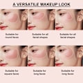 Miniatyrbillede 3 af 5: 3 stk. pudderrougepalette, kontur og highlight pudderrougepalette mat pudderrouge