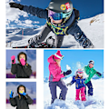 Miniatyrbillede 5 af 5: Ski- og Snehandsker til Mænd og Kvinder, Isoleret Touchscreen Snemobile Vinterhandsker