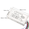 Miniatyrbild 1 av 2: Borst DC-motorstyrenhet Justerbar PWM Hastighetskontroll DC9-60V 10A/20A/30A20A