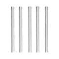 Miniatyrbilde 2 av 8: 5 stk Lange Stangmutter Hex Kobling Hunnlig Gjenget Rett Stang Rustfritt Stål for Gobilda Dia 8mm4106‑4008‑0800