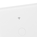 Miniatyrbild 5 av 8: WiFi RF Ljusströmbrytare Touchkontroll Vattentät Glaspanel Stöd för Röststyrning Smart Väggströmbrytare 10A AC80‑260V