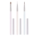 Miniatyrbillede 1 af 5: Fototerapi pen, farvetegning gradient neglebørste, negletip kunst design værktøj
