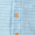 Miniatyrbilde 6 av 8: Unisex Babyteppe i Myk og Tykk Fleece - Strikket Babyteppe for Jenter og Gutter - Vognomslag for Nyfødte - Babytilbehør