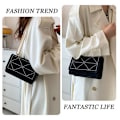 Miniatyrbillede 5 af 5: Kvinders Crossbody Tasker Mode Kæde Tasker Klassisk Afslappet Clutch Skuldertasker