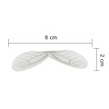 Miniatyrbilde 5 av 8: 70 par Dragonfly-vinger Charms Kunstige Butterfly-vinger Charms Håndverk Vinger Ørepynt Charms for Kvinner Ørepynt Henger Smykker