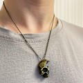 Pikkukuva 5 / 6: 20 Jaardia Värikästä Kierrettyä Kaapelia, Korujen DIY-Valmistukseen, Kaulakorun Ketjun Lenkki Kelalla 3 x 4mm