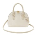 Miniatyrbild 1 av 5: Vårnyhet retro bärbar skalväska konstläder axel crossbody väska