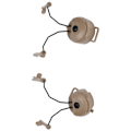 Miniatyrbild 8 av 8: Hjälm Arc Rail Adapter Headset Hållare Upphängning Hörlurar Fäste för Comtac I II för MSA för Sordin Headset Brun