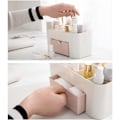Miniatyrbillede 4 af 5: Kontor makeup-arrangør med kosmetikkskuffe - kontorartikler opbevaringsboks - soveværelse, badeværelse, kontor