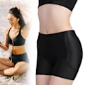 Miniatyrbild 8 av 8: Hip Up Padded Enhancer för Kvinnor Sömlös Plump Crotch Stretchig Andningsbar Butt Padded Underkläder Svart L