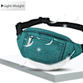 Pikkukuva 5 / 7: Fanny Pack naisille - Trendikäs vyölaukku, vyölaukku matkustamiseen, kävelyyn, juoksuun, vaellukseen, pyöräilyyn, helppo kantaa puhelinta, lompakkoa