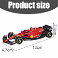 Pikkukuva 3 / 4: Bimeko Formula-auton malli lafali F1 LAFHA Kilpa-auton malli 1:43 formula-seosmalliauto heiluri