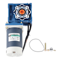 Miniatyrbillede 2 af 3: Ormgear Motor Rustfrit Stål 90W 2100 Omdr./min XD5D90‑24A121SRV‑RV40 Reductionsforhold DC12V(30 )