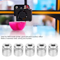 Miniatyrbilde 4 av 4: 10 stk 3D-printerekstruderhjul Konkave gir for MK8 Klemmehjul Tilbehør