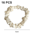 Miniatyrbilde 2 av 6: 16 stk Satin Hårbånd for Søvn Natt Scrunchie, Hårtilbehør Hårtau Hodeplagg for Kvinner