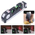 Miniatyrbillede 1 af 8: Multifunktionel Lasermåler ABS Høj Præcision Lasermåler Niveau til Præcis Måling