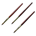 Miniatyrbild 1 av 6: 3-pack nagelborste-set, Kolinsky akrylnaglar för akryl applicering, nagelförlängning för salong DIY