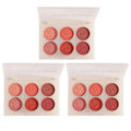 Miniatyrbillede 1 af 5: 3 stk. pudderrougepalette, kontur og highlight pudderrougepalette mat pudderrouge