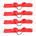 Pikkukuva 1 / 5: Hiusnauhat Scrunchies Nauhan Jousella Poninhäntäpidike Ranskalaistyylinen Kierre Elastisen Kuminauhan kanssa