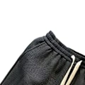 Miniatyrbild 4 av 8: Män Sommar Lösa Träningsshorts Fashionabla Elastisk Midja Snörning Casual Strandshorts för Semester XL Svart