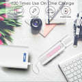 Miniatyrbild 4 av 5: Sprayvattenpåfyllning ansiktsfuktare bärbar powerbank spray 2-i-1